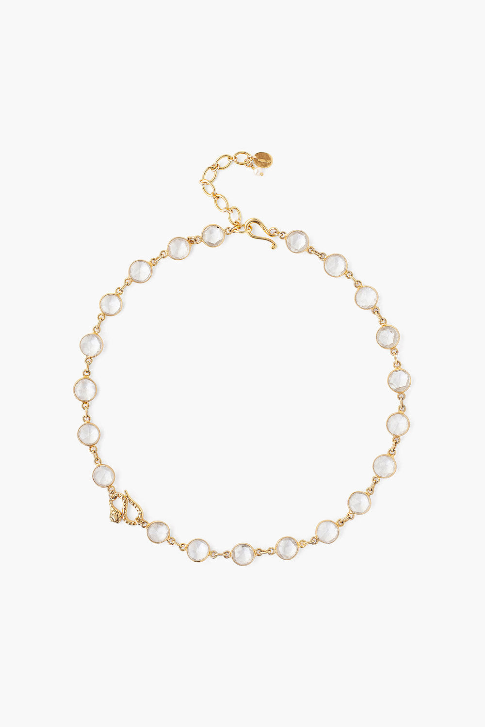 Chan Luu Snake and Clear Quartz Necklace