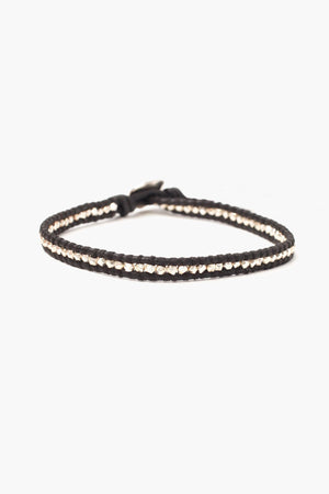 Chan Luu Silver Men's Single Wrap Bracelet