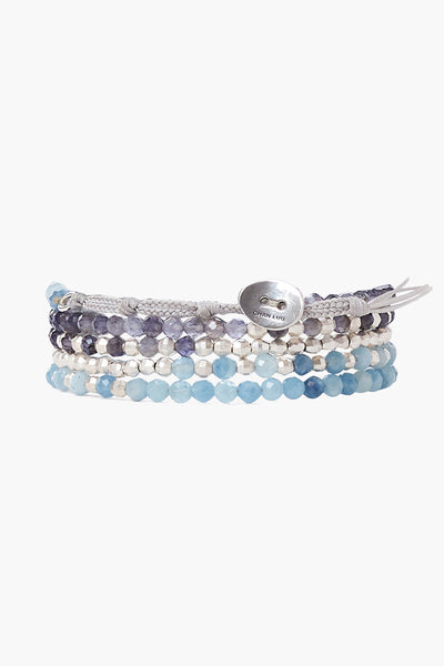 Chan Luu Iolite Mix Naked Wrap Bracelet – Belle Blu